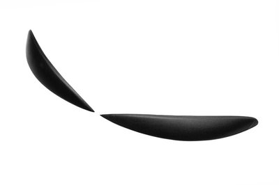 Реснички прямые (черный мат) для Mercedes Viano 2004-2015 гг 28267 фото