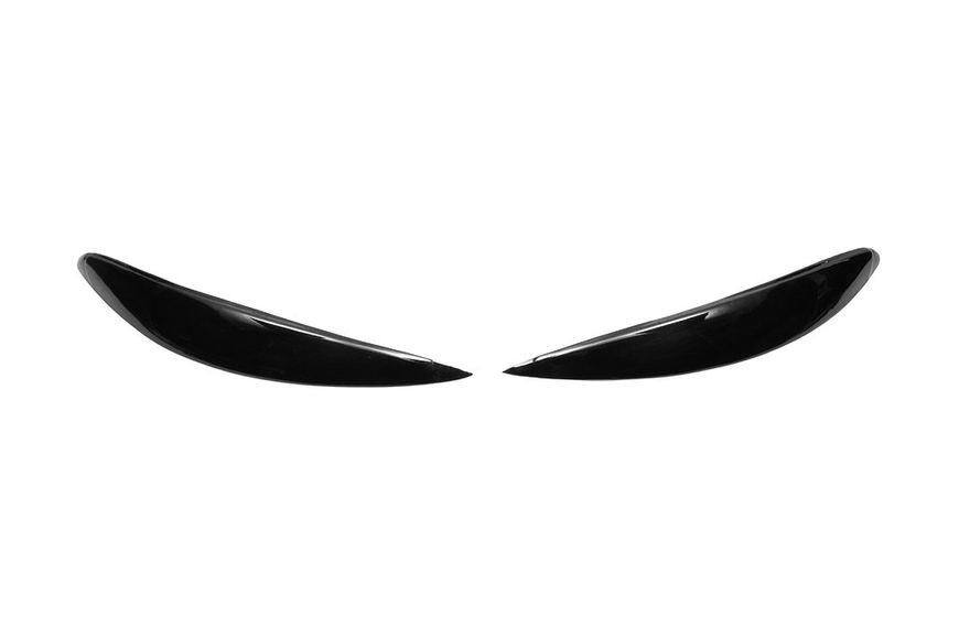 Вії прямі (чорний мат) для Mercedes Viano 2004-2015 рр 28267 фото