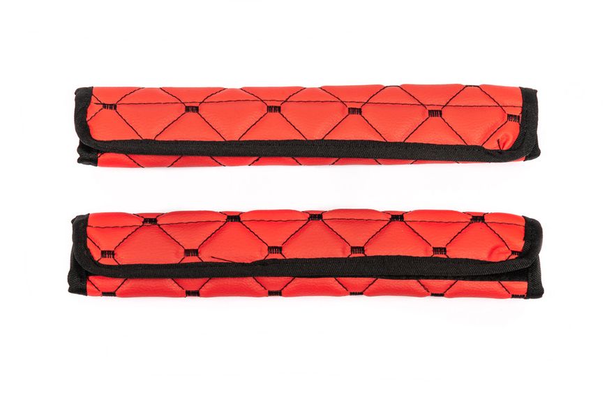 Накидка на ремні безпеки ECO (2 шт, червоні) для Універсальні товари 119163 фото