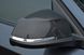 Накладки на дзеркала (2 шт, натуральний карбон) для BMW 3 серія F-30/31/34 2012-2019рр 19089 фото 6
