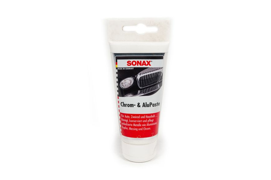Sonax Паста для очищення хрому та алюмінію, 75 мл для Універсальні товари 85740 фото