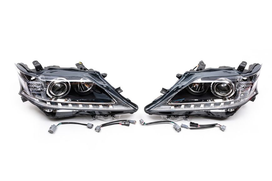 Передня оптика (2 шт, рестайлінг) для Lexus RX 2009-2015 рр 67459 фото
