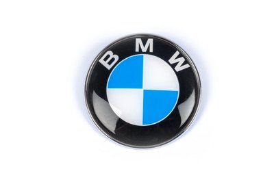 Емблема БМВ, Туреччина (задня) d74 мм, штирі для BMW 3 серія E-46 1998-2006 рр 32464 фото