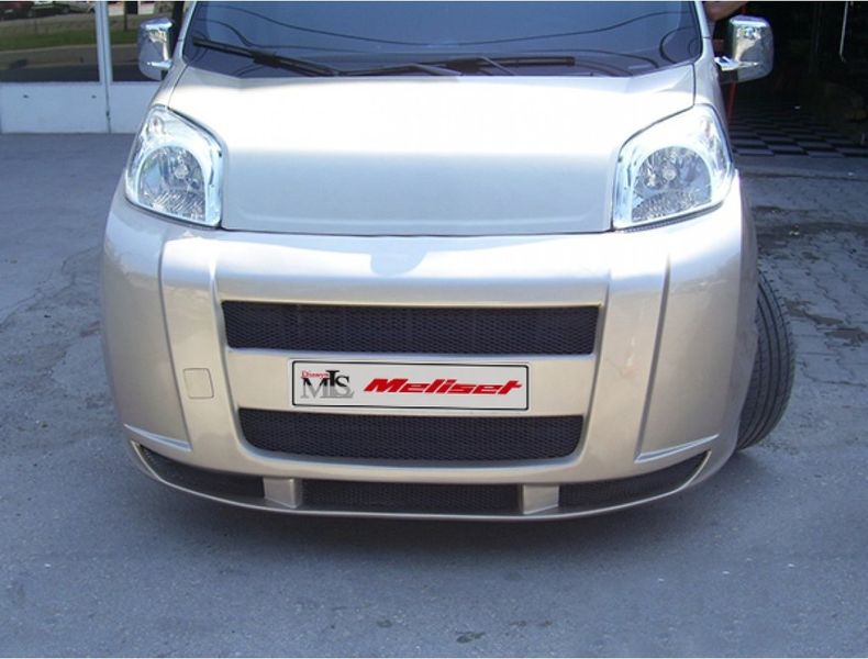 Накладка на передній бампер для Fiat Fiorino/Qubo 2008-2023 рр 6636 фото