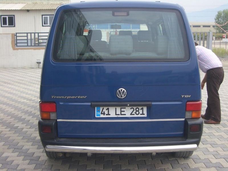 Задня дуга AK002 (нерж) для Volkswagen T4 Transporter 15230 фото