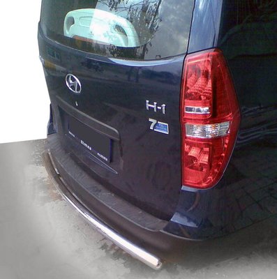 Задня дуга AK002 (нерж.) для Hyundai H200, H1, Starex 2008-2023 рр 3340 фото