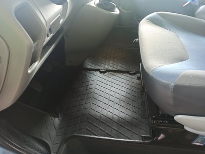 Гумові килимки (3 шт, Stingray) 1-20232 для Nissan Primastar 2002-2014рр 20811 фото