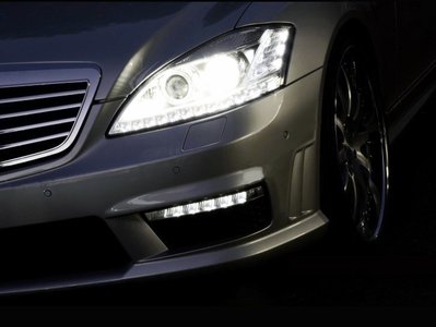 Ходовые огни DRL (AMG, S65 Тайвань) для Mercedes S-сlass W221 74944 фото