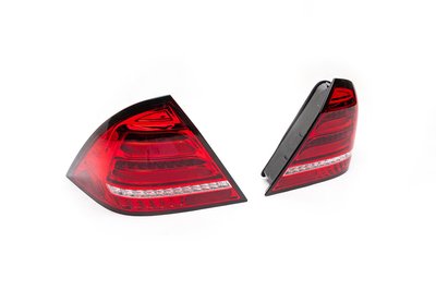 Задні ліхтарі LED (2 шт) для Mercedes C-class W203 2000-2007рр 82177 фото