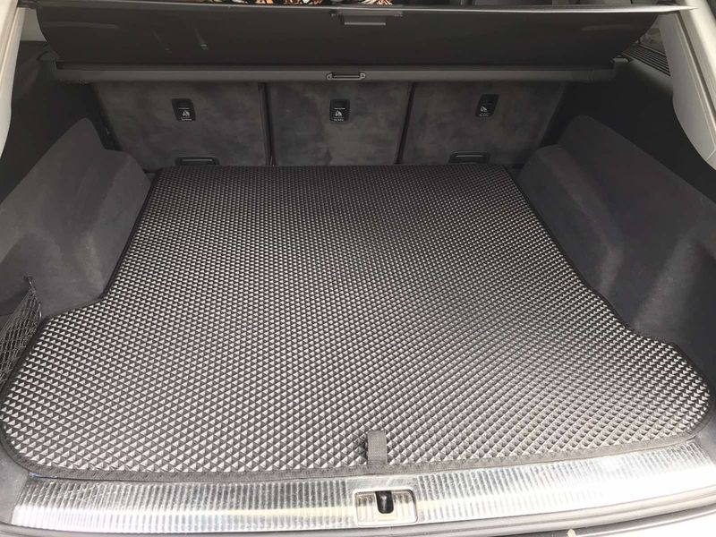 Килимок багажника (EVA, чорний) для Ауди Q7 2015-2023 рр 67787 фото
