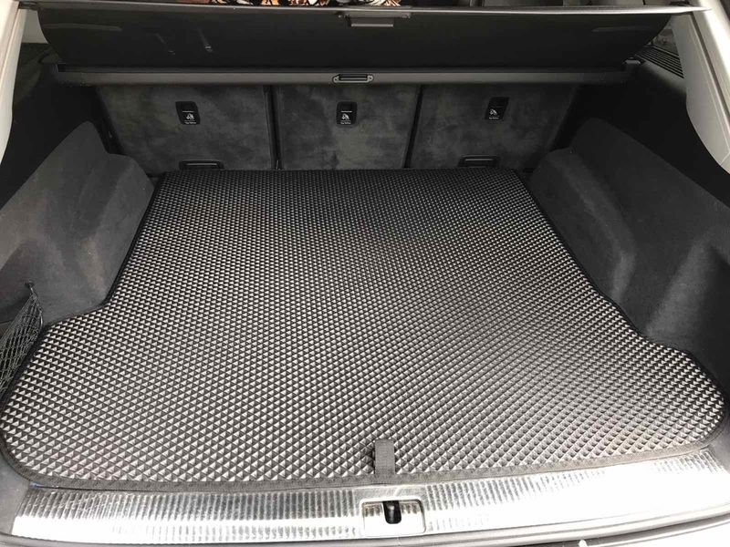 Килимок багажника (EVA, чорний) для Ауди Q7 2015-2023 рр 67787 фото