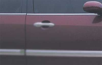 Зовнішня окантовка стекол (4 шт, нерж) для Ford Focus I 1998-2005 рр 836 фото