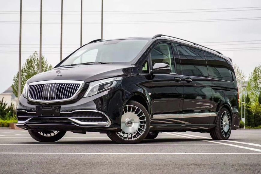 Комплект обвісу (Maybach з капотом, 2019 design) для Mercedes Vito / V W447 2014-2023 рр 78355 фото