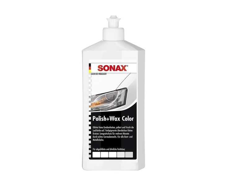 Sonax NanoPro Поліроль з воском кольоровий білий 500мл для Універсальні товари 88243 фото