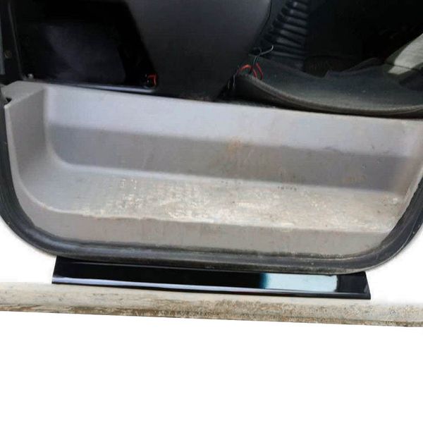 Накладки на дверні пороги ABS (2 шт, пластик) Глянець для Volkswagen T4 Caravelle/Multivan 34293 фото
