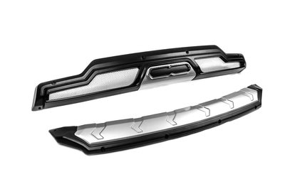 Передня та задня накладки V2 (2 шт) для Lexus NX 2014-2021 рр 89742 фото