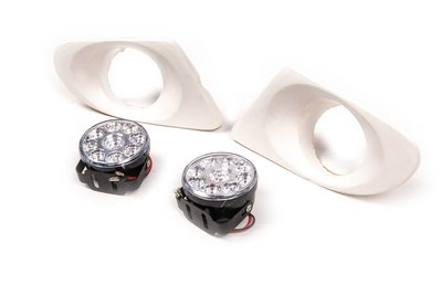 Протитуманки в бампер LED (2 шт, під фарбування) для Mercedes Vito W639 2004-2015рр 33975 фото