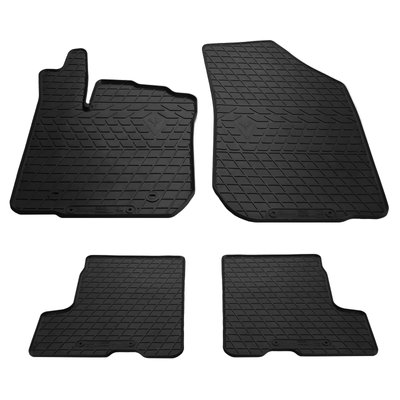 Гумові килимки (4 шт, Stingray Premium) для Dacia Sandero 2013-2020 рр 20864 фото