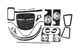 Накладки на панель Титан для Fiat Doblo I 2001-2005 рр 24551 фото 2