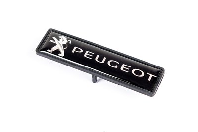 Шильдик для ковриков (1шт) для Тюнинг Peugeot 85959 фото