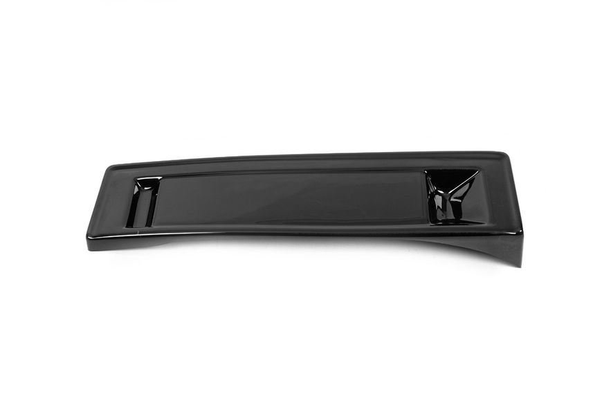 Підставка під номер (пластик) Чорний мат для Mitsubishi Lancer X 2008-2023 рр 34487 фото