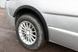 Накладки на колісні арки (4 шт, чорні) 2001-2007, чорний пластик, передні -2023 задні для Renault Trafic рр 27521 фото 14