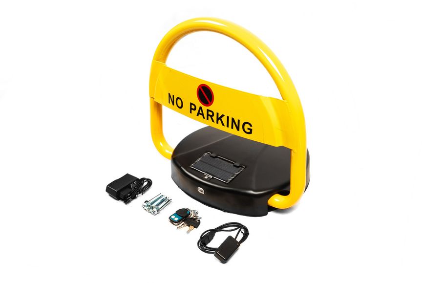 Електронний паркувальний бар`єр DH-XB05 (IOS, Android, Брелок, Сонячна батерея, Автосенсор) для Універсальні товари 118697 фото