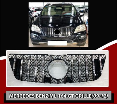 Передня решітка (GT, 2009-2012) для Mercedes ML W164 74573 фото