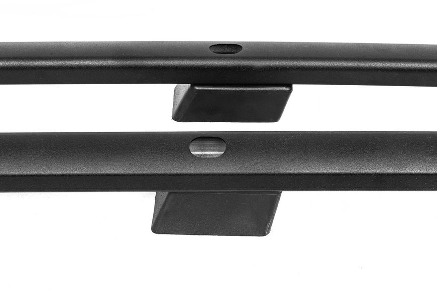 Чорні рейлінги З металевою ніжкою, під клей для Citroen Berlingo 1996-2008 рр 2456 фото