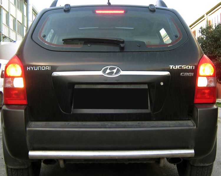 Задня дуга AK002 (нерж.) для Hyundai Tucson JM 2004-2023 рр 1637 фото
