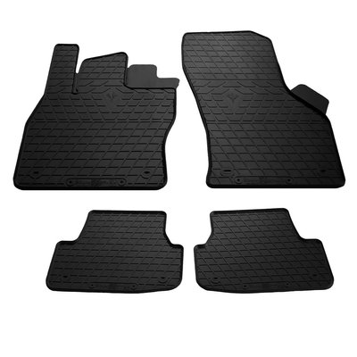 Гумові килимки (4 шт, Stingray Premium) для Seat Leon 2013-2020 рр 20781 фото