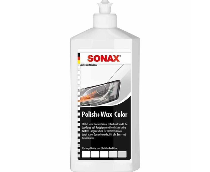 Sonax NanoPro Поліроль з воском кольоровий білий 250 мл для Універсальні товари 88140 фото
