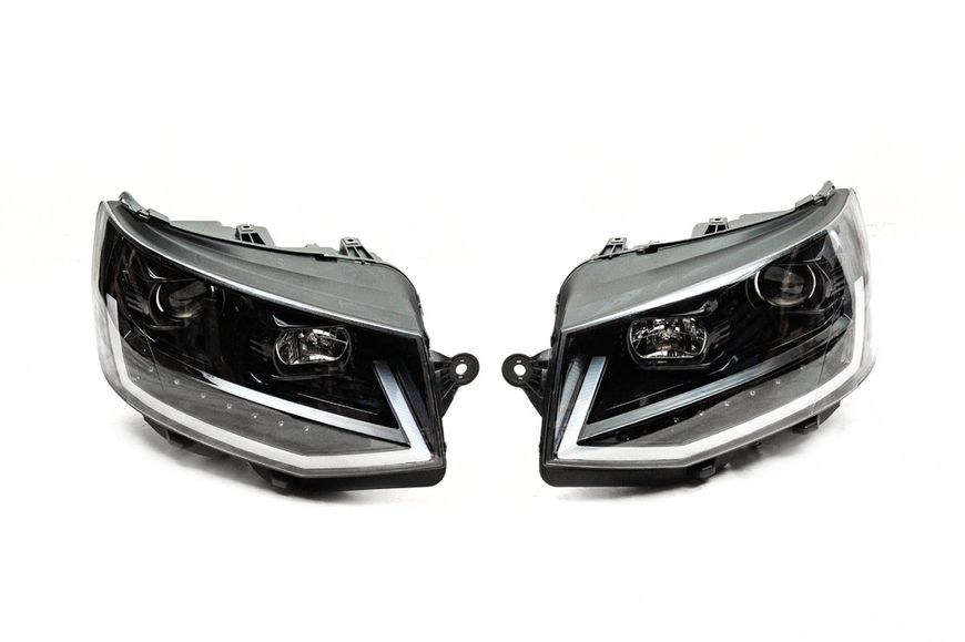 Передні фари LED Black (2 шт) для Volkswagen T6 2015-2023, рр 68885 фото