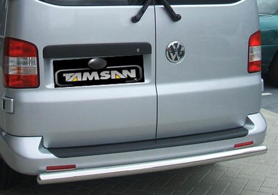 Задня дуга (2 шт, нерж) для Volkswagen Caddy 2004-2010 рр 22184 фото