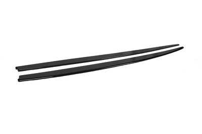 Бокові пороги чорні (OmsaLine) для BMW 3 серія F-30/31/34 2012-2019рр 113151 фото