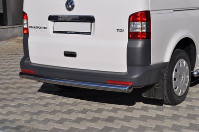 Задня дуга AK002 (нерж) для Volkswagen T5 Transporter 2003-2010 рр 14136 фото