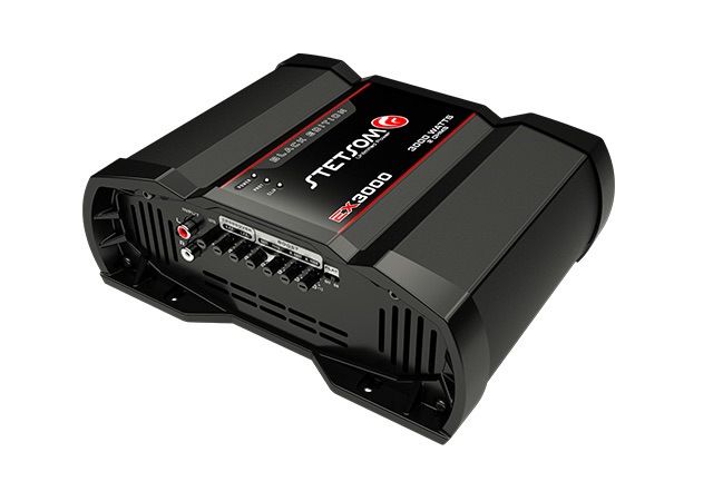 Підсилювач потужності звуку Stetsom EX3000 BLACK (2Ом) для Універсальні товари 89366 фото