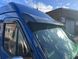 Козирьок на лобове скло (чорний глянець, 5мм) для Volkswagen LT 1998-2023 рр 6733 фото 5