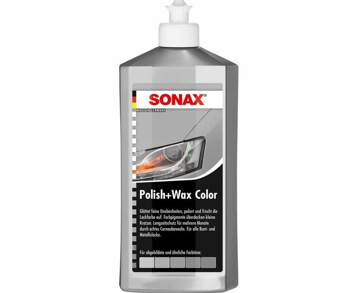 Sonax NanoPro Поліроль з воском кольоровий сірий 250 мл для Універсальні товари 88143 фото