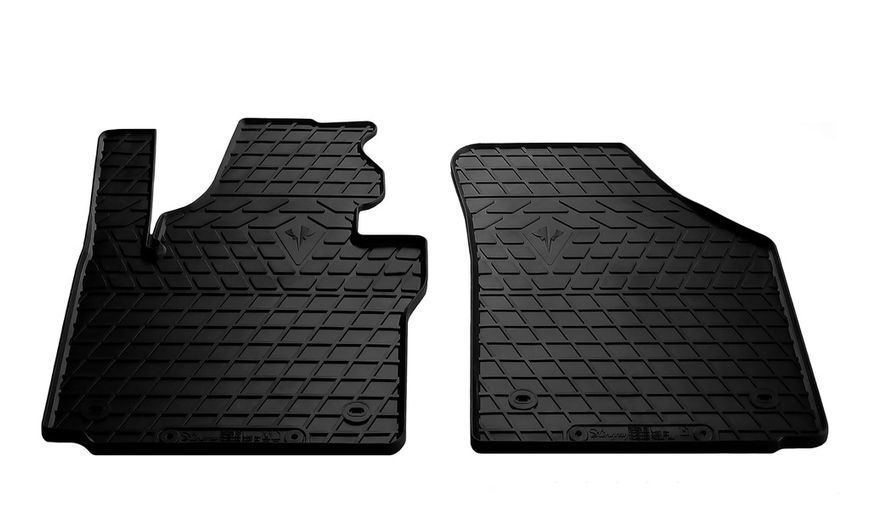 Гумові килимки (Stingray) 4 шт, Premium - без запаху для Volkswagen Caddy 2010-2015рр 7082 фото