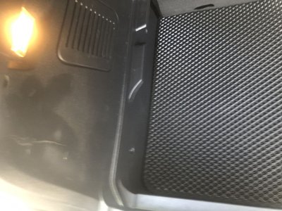 Коврик багажника нижняя полка (EVA, черный) для Renault Captur 2013-2019 гг 67612 фото