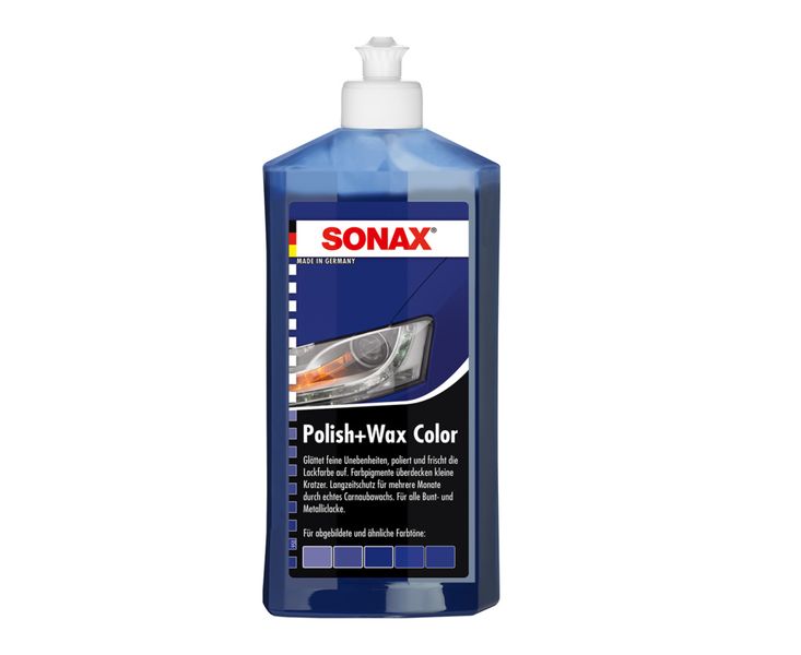 Sonax NanoPro Поліроль з воском кольоровий синій 250 мл для Універсальні товари 88144 фото