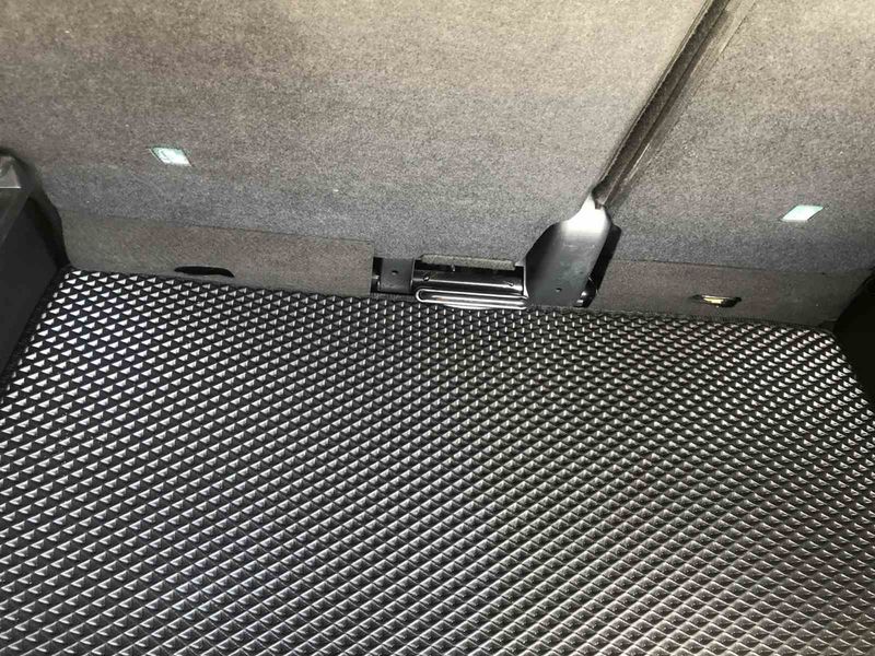 Килимок багажника нижня полиця (EVA, чорний) для Renault Captur 2013-2019 рр 67612 фото