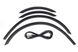 Накладки на арки (4 шт, чорні) для Mercedes Vito W639 2004-2015рр 37215 фото 1