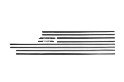 Имитация карбона молдинги (вставки) для Mercedes G сlass W463 1990-2018 гг 84360 фото
